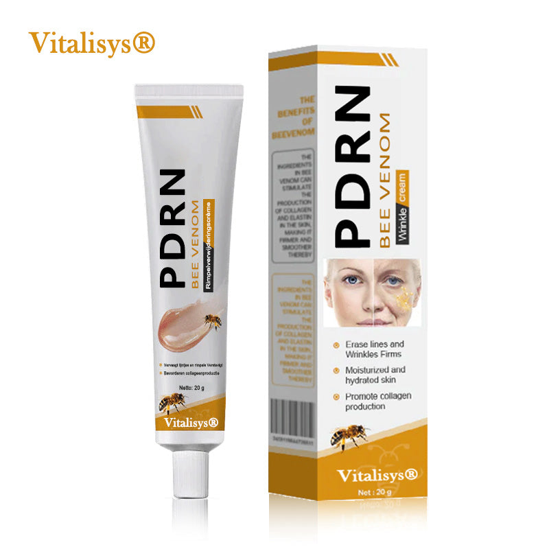 👑 𝐕𝒾𝐭𝐚𝐥𝐢𝐬𝐲𝐬® 𝐏𝐃𝐑𝐍 𝖡e𝖾 V𝖾nom W𝗋𝗂𝗇kle R𝘦𝘮𝘰v𝖺𝗅 𝐶r𝑒𝑎m 🐝 TGA-Certified  Firms, Lifts & Smooths Skin | Reduces Wrinkles | Restores Youthful Elasticity🔥🔥