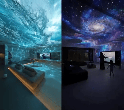 30% OFF 🎁🎁 PKNEW®  NEXT-GEN  SMART PROJECTION HD Smart Dynamic 5D Holographic Night Light Projector