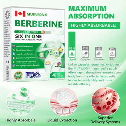 GMP Standard & Licensed for Quality👩‍⚕️| 𝑴𝙐𝗥𝓦𝐎𝙉® 𝑩𝒆𝒓𝑏𝘦𝘳𝑖𝗇𝒆 𝟔-𝗶𝙣-𝟏 𝑁𝑎𝑛𝑜 𝘔𝘪𝘤𝘳𝘰𝘯𝘦𝘦𝘥𝘭𝘦 𝖯𝚊𝗍𝖼𝗁 |🥦𝘉𝘢𝘤𝘬𝘦𝘥 𝘣𝘺 𝘴𝘤𝘪𝘦𝘯𝘤𝘦 | 𝟨-𝗂𝗇-𝟣 𝖿𝗈𝗋𝗆𝗎𝗅𝖺 | 𝑅𝑒𝑠𝑢𝑙𝑡𝑠 𝑖𝑛 7 𝑑𝑎𝑦𝑠 🌴