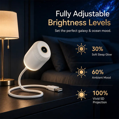 30% OFF 🎁🎁 PKNEW®  NEXT-GEN  SMART PROJECTION HD Smart Dynamic 5D Holographic Night Light Projector